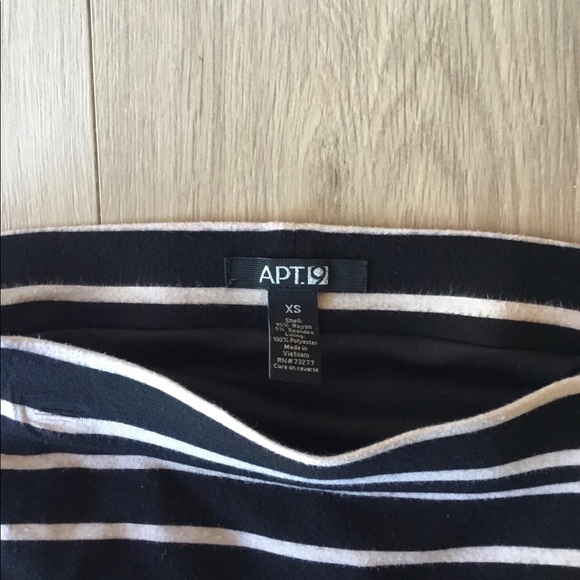 APT 9 Striped Pencil Skirt - Picture 2 of 3